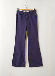 Pantalon evazat talie joasă talie joasă violet WRANGLER femme