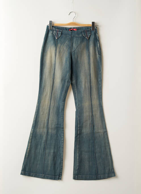 Blugi cu croială evazată albastru TEDDY SMITH femeie