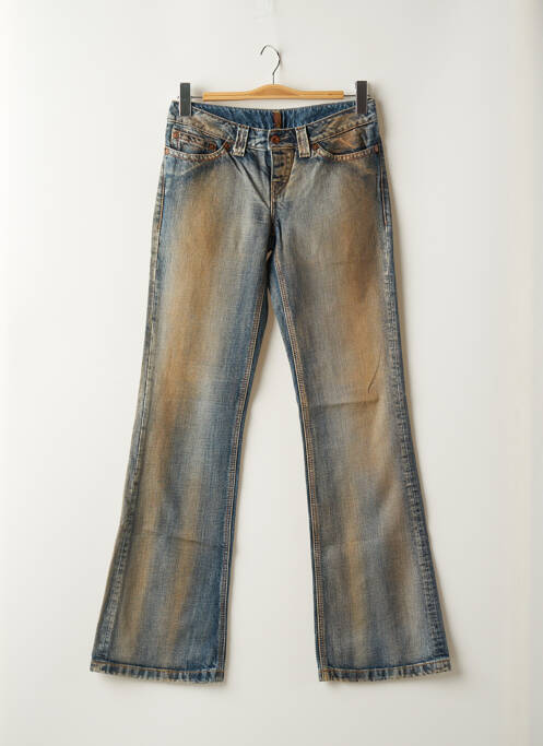 Blugi bootcut albastru TEDDY SMITH femeie