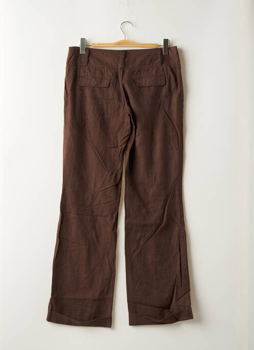 Pantalon drept maro TEDDY SMITH femeie
