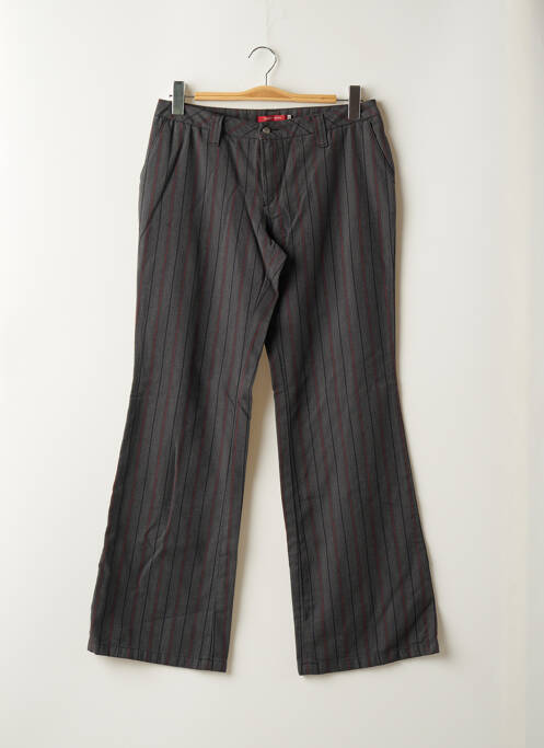 Pantalon drept gri TEDDY SMITH femeie