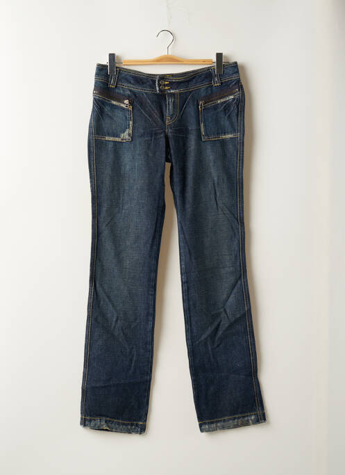 Blugi cu croială dreaptă albastru TEDDY SMITH femeie