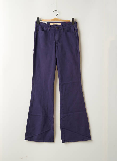 Pantalon evazat violet WRANGLER femeie