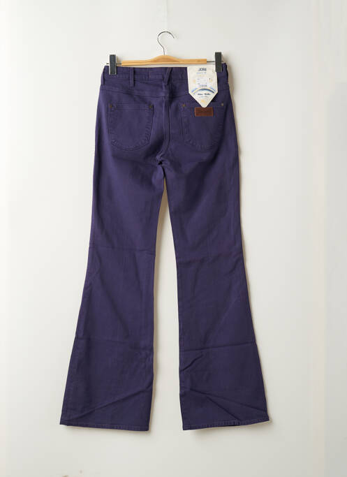 Pantalon evazat violet WRANGLER femeie
