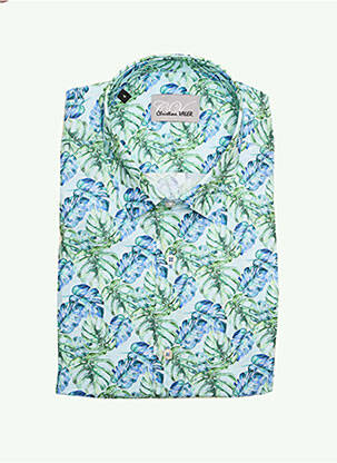 Cămașă cu mâneci lungi verde CHRISTIAN VALER bărbat