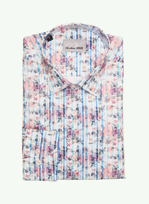 Cămașă cu mâneci lungi albastru CHRISTIAN VALER bărbat