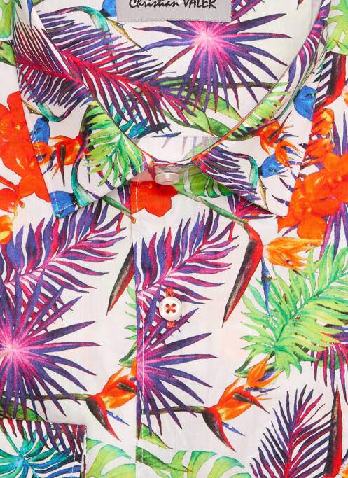 Cămașă cu mâneci lungi alb CHRISTIAN VALER bărbat