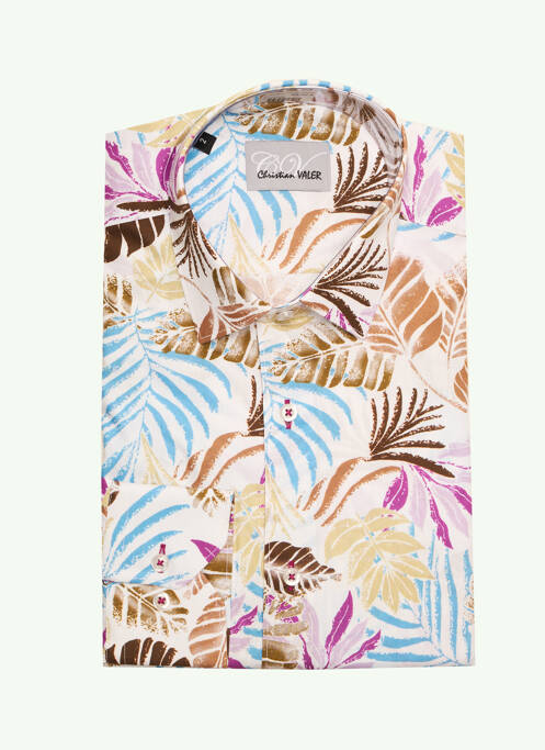 Cămașă cu mâneci lungi alb CHRISTIAN VALER bărbat
