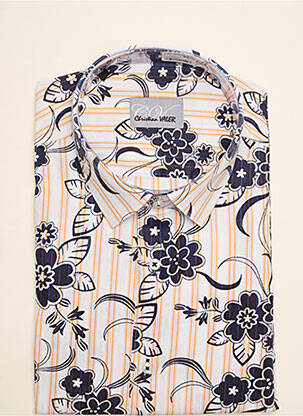 Cămașă cu mâneci lungi portocaliu CHRISTIAN VALER bărbat