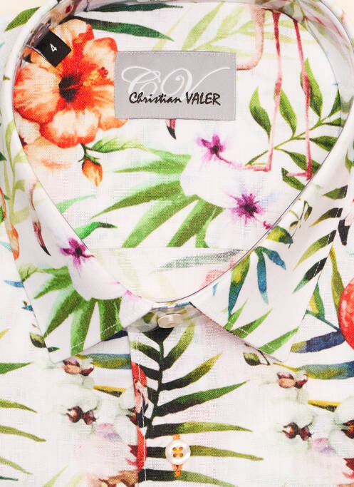 Cămașă cu mâneci lungi alb CHRISTIAN VALER bărbat
