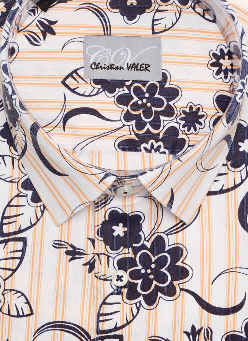 Cămașă cu mâneci lungi portocaliu CHRISTIAN VALER bărbat