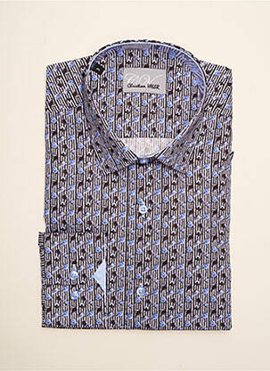 Cămașă cu mâneci lungi albastru CHRISTIAN VALER bărbat