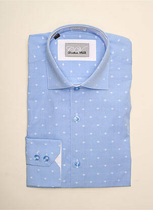 Cămașă cu mâneci lungi albastru CHRISTIAN VALER bărbat