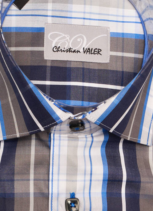Cămașă cu mâneci lungi albastru CHRISTIAN VALER bărbat