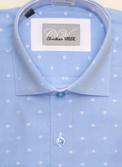 Cămașă cu mâneci lungi albastru CHRISTIAN VALER bărbat