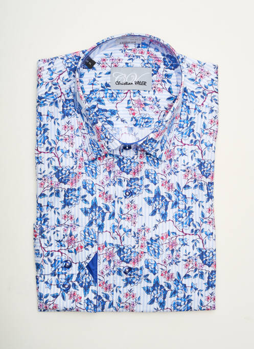 Cămașă cu mâneci lungi albastru CHRISTIAN VALER bărbat
