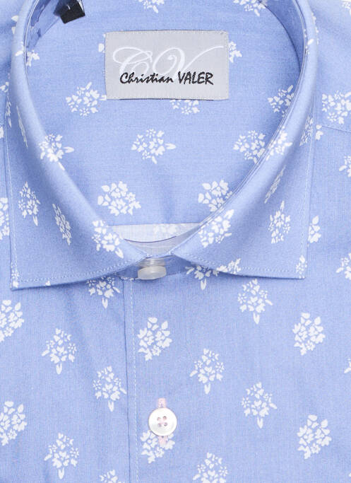 Cămașă cu mâneci lungi albastru CHRISTIAN VALER bărbat