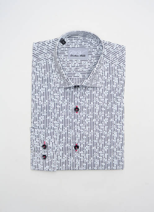 Cămașă cu mâneci lungi gri CHRISTIAN VALER bărbat