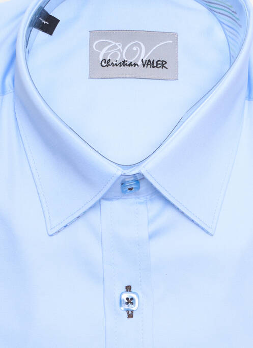 Cămașă cu mâneci lungi albastru CHRISTIAN VALER bărbat