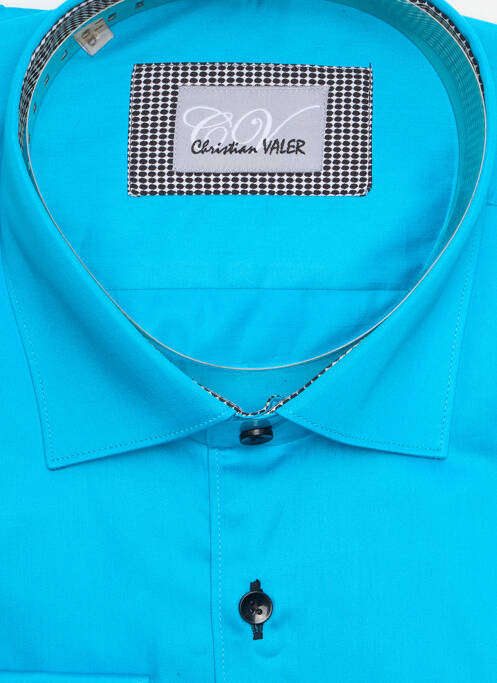 Cămașă cu mâneci lungi albastru CHRISTIAN VALER bărbat