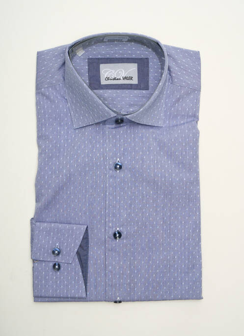 Cămașă cu mâneci lungi gri CHRISTIAN VALER bărbat