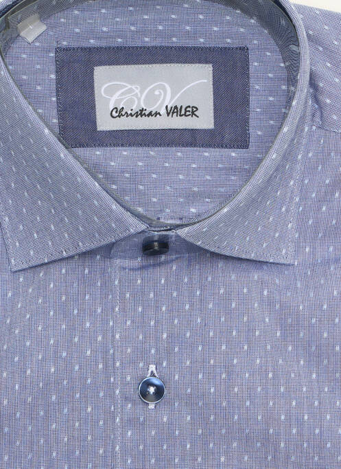Cămașă cu mâneci lungi gri CHRISTIAN VALER bărbat