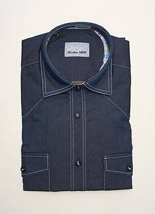 Cămașă cu mâneci lungi albastru CHRISTIAN VALER bărbat