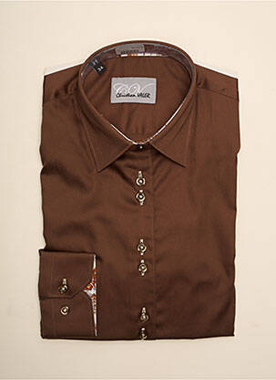 Cămașă maro CHRISTIAN VALER femeie