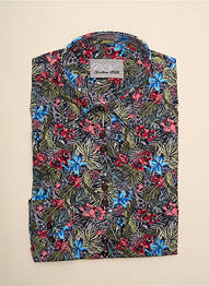 Cămașă imprimeu floral mâneci lungi verde CHRISTIAN VALER femme