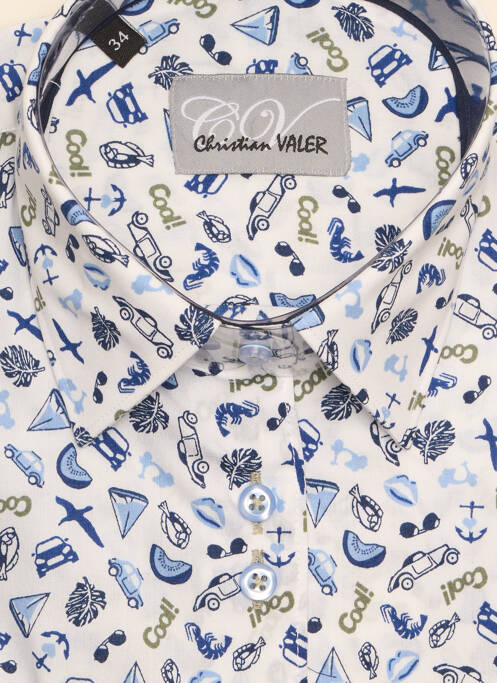 Cămașă albastru CHRISTIAN VALER femeie
