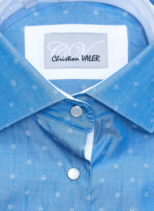 Cămașă albastru CHRISTIAN VALER femeie