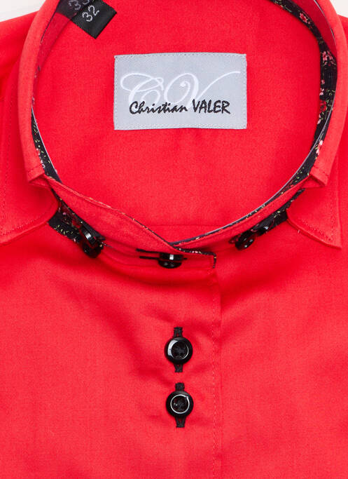 Cămașă roșu CHRISTIAN VALER femeie