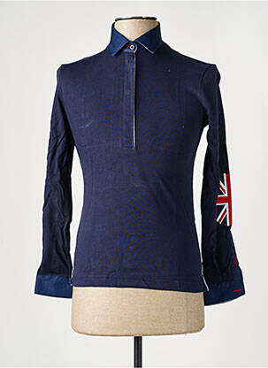 Polo albastru CHRISTIAN VALER bărbat