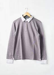 Polo mâneci lungi mâneci lungi gri CHRISTIAN VALER homme