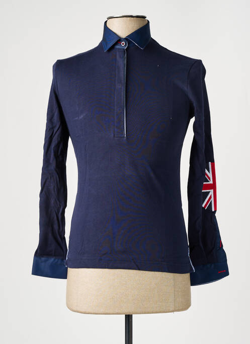 Polo albastru CHRISTIAN VALER bărbat