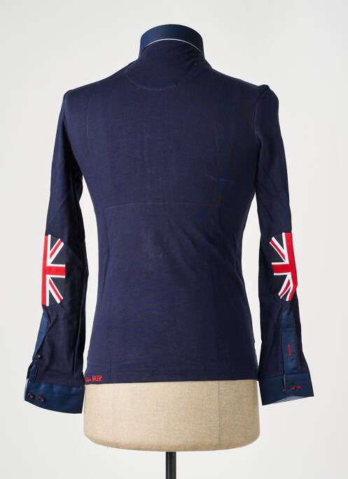 Polo albastru CHRISTIAN VALER bărbat