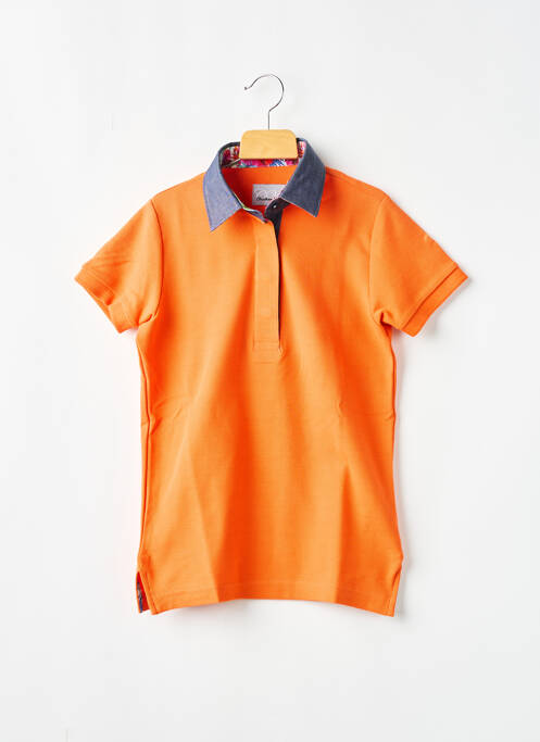 Polo portocaliu CHRISTIAN VALER bărbat
