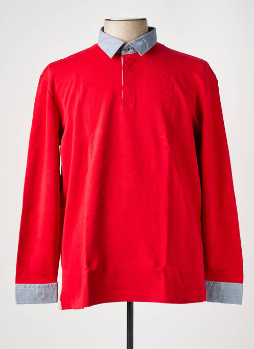 Polo roșu CHRISTIAN VALER bărbat