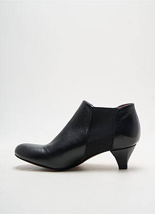 Botine/ghete material neted toc de 4 la 6 cm negru ALEGORY femeie