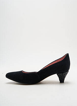 Pantofi cu toc cubanez toc de 4 la 6 cm negru ALEGORY femeie