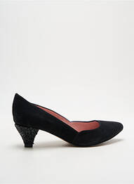 Pantofi cu toc cubanez toc de 4 la 6 cm negru ALEGORY femme