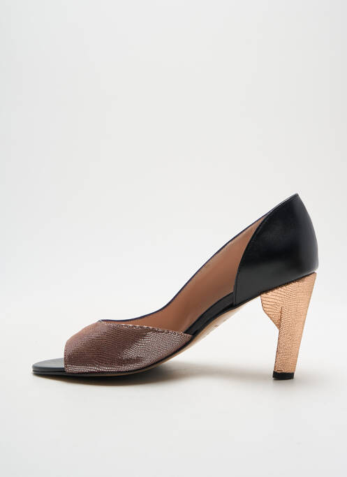 Pantofi cu toc negru ALEGORY femeie