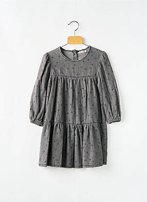 Rochie midi gri NOPPIES fată