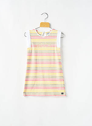 Rochie midi galben ELLE EST OU LA MER fată