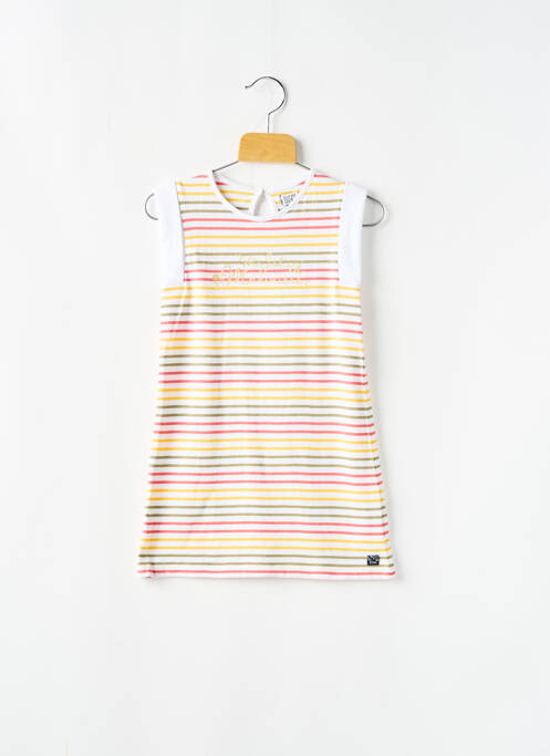 Rochie midi galben ELLE EST OU LA MER fată