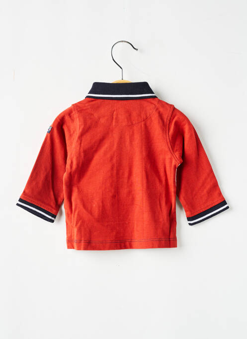 Polo portocaliu ELLE EST OU LA MER băiat