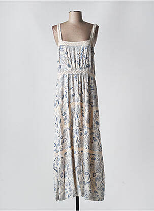 Rochie lungă albastru INDI & COLD femeie