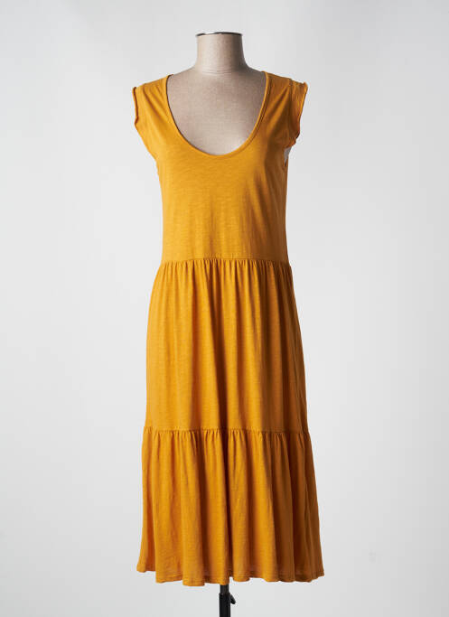 Rochie midi galben INDI & COLD femeie