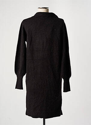 Rochie pulover croială dreaptă mâneci lungi negru KAFFE femeie