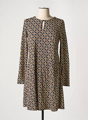 Rochie scurtă maro SURKANA femeie